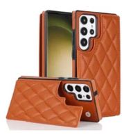 Schutzhülle Etui Case für Samsung S23 Ultra + Kartenhalter
