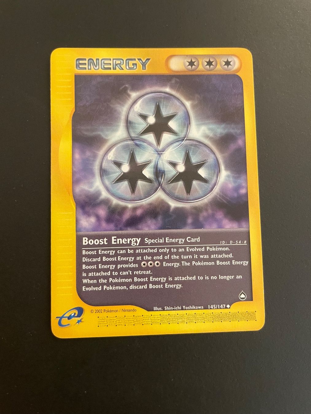 Pokémon Carte collezionabili: Boost Energy 145/147 Aquapolis – Usato da Zürich venduto da pokemon_cards