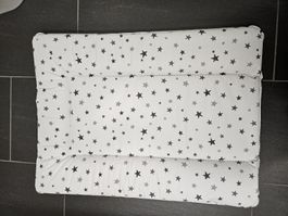 Wickelauflage Fillikid Softy Sterne weiss