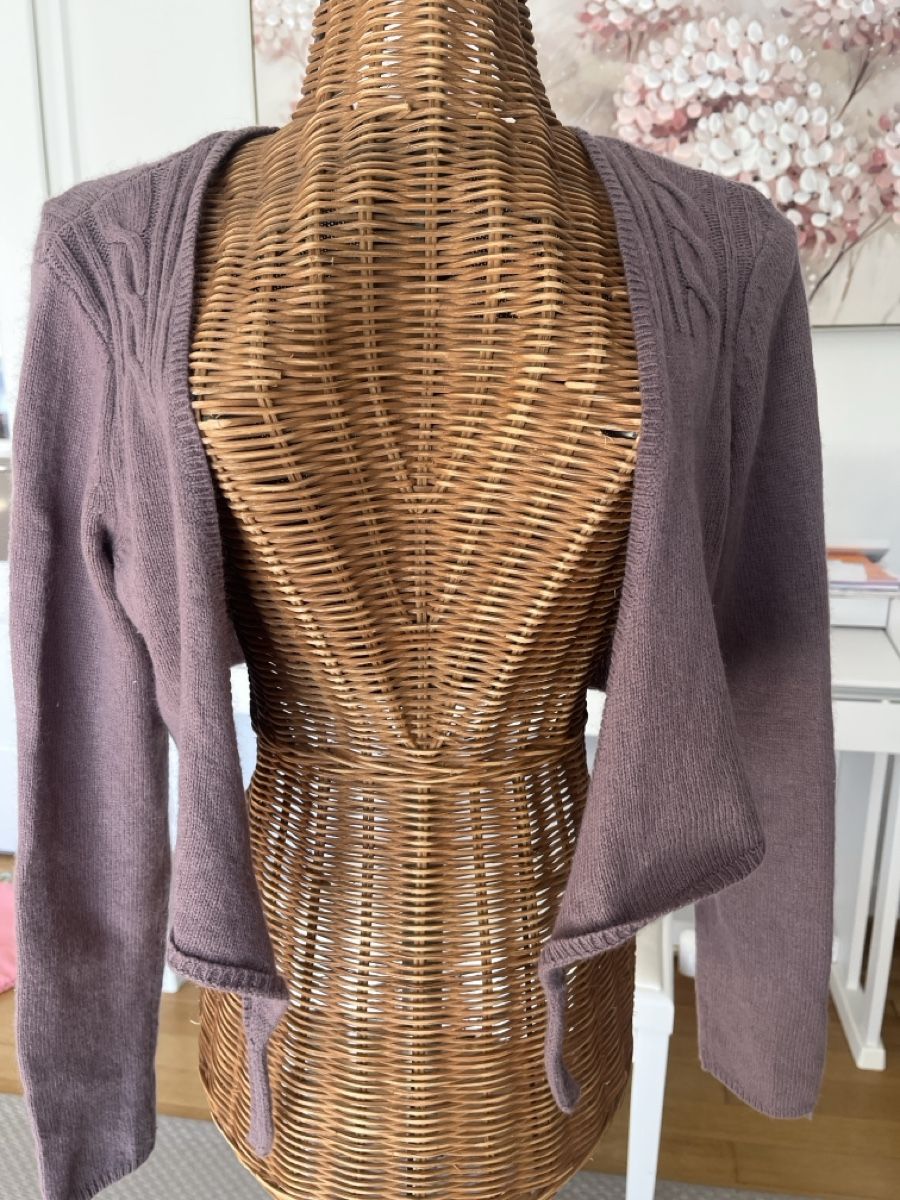Bolero: Strickbolero, Somewhere lila, 38/40  – Usato da Solothurn venduto da Bobesch08 3
