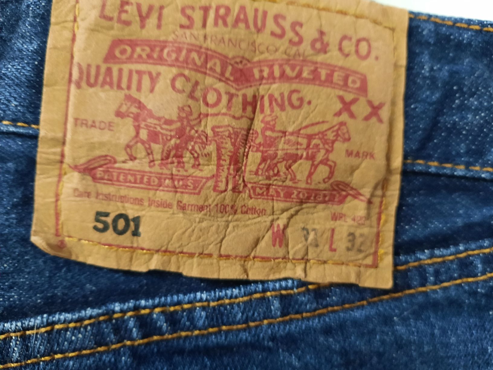 Levi's Jeans: LEVI'S  501  W 31  L 32 – Usato da Le Locle venduto da marylise01 2