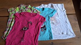 T Shirts Paket Mädchen 116/122