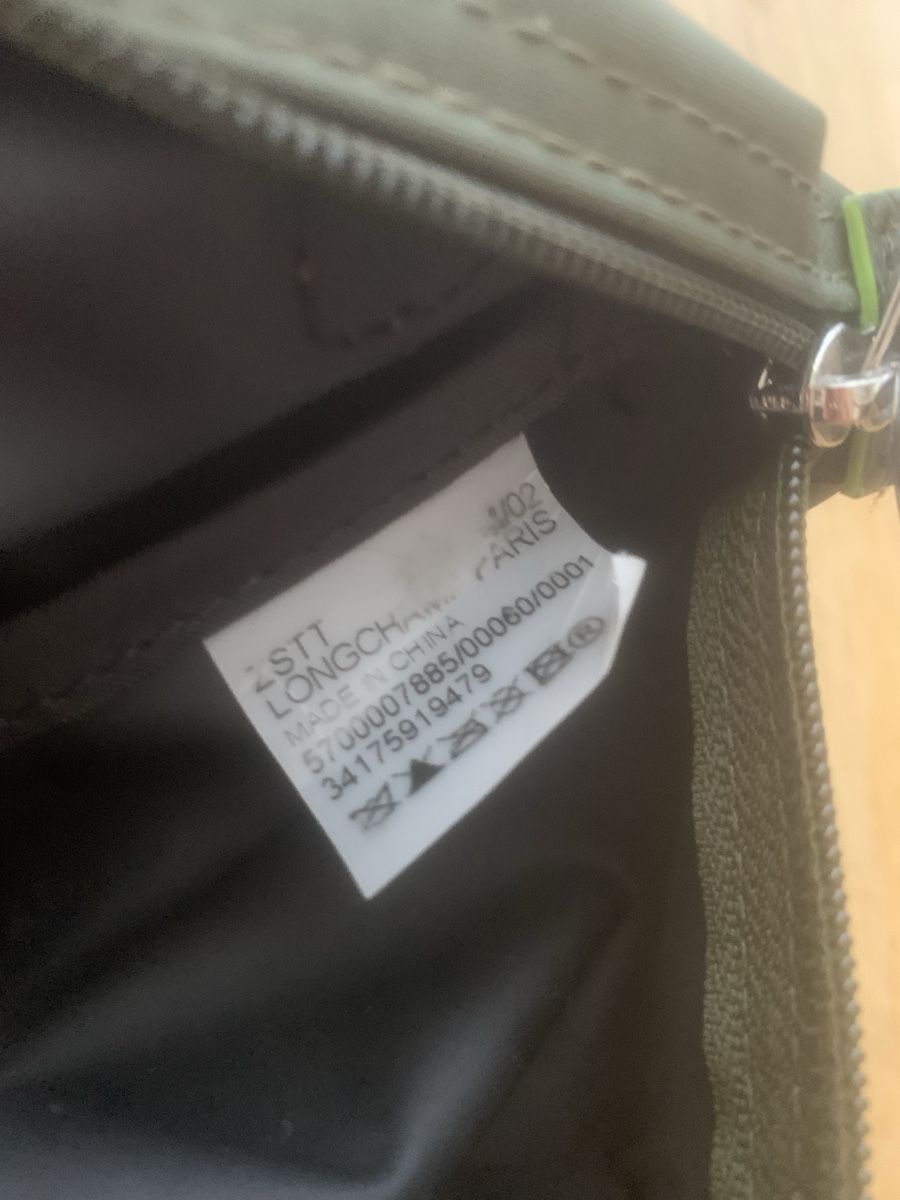 Longchamp Borse: Original Longchamp Le Pliage XS Grün – Usato da Zürich venduto da MK124 3