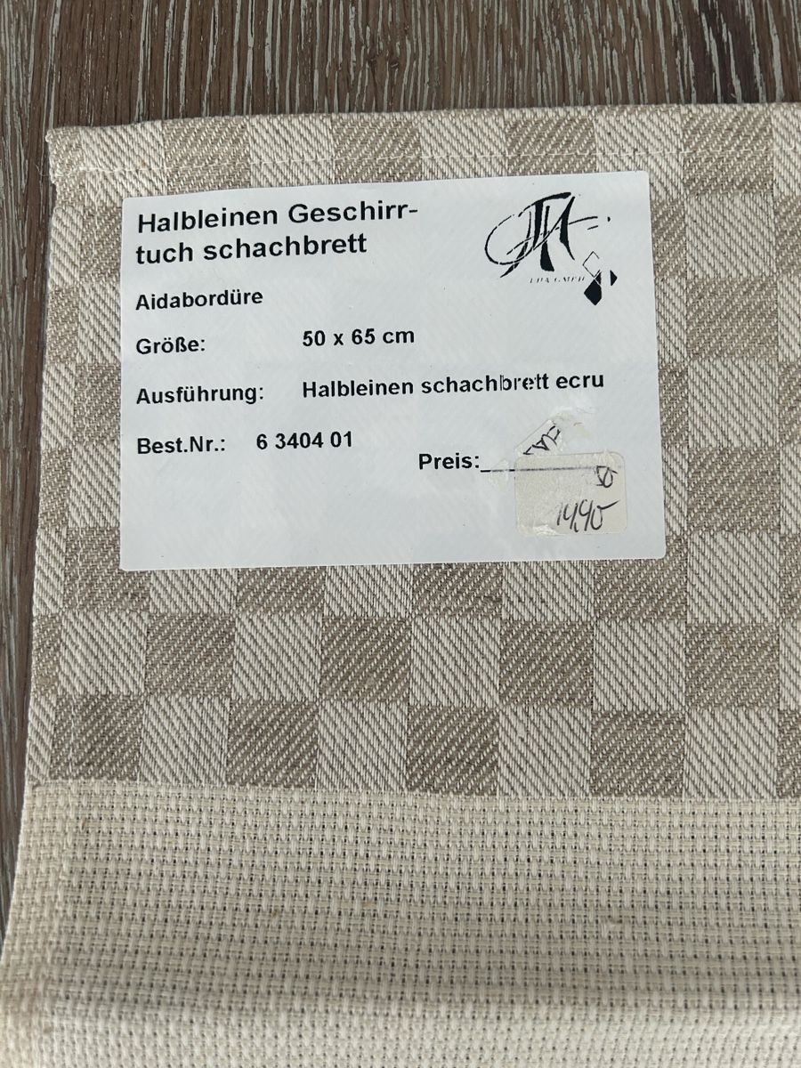 Küchentücher: Geschirrtücher zum Besticken – Neu und originalverpackt aus Hütten von JUFL2022