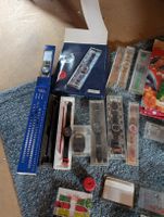 Swatch Uhren Sammlung mit Katalogen, Vintage, Rarität