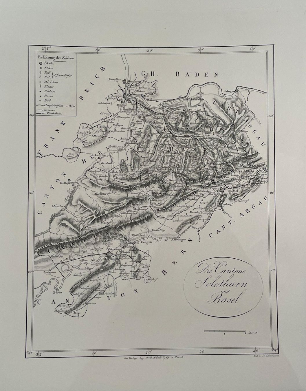 Landkarten & Atlanten: Die Karten der schweizerischen Kantone 1805-1822. – Gebraucht aus Bärau von Bluemli21 6