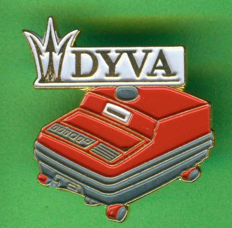 Placchette & Badge: DYVA  Staubsauger – Usato da Winterthur venduto da Sammleroase