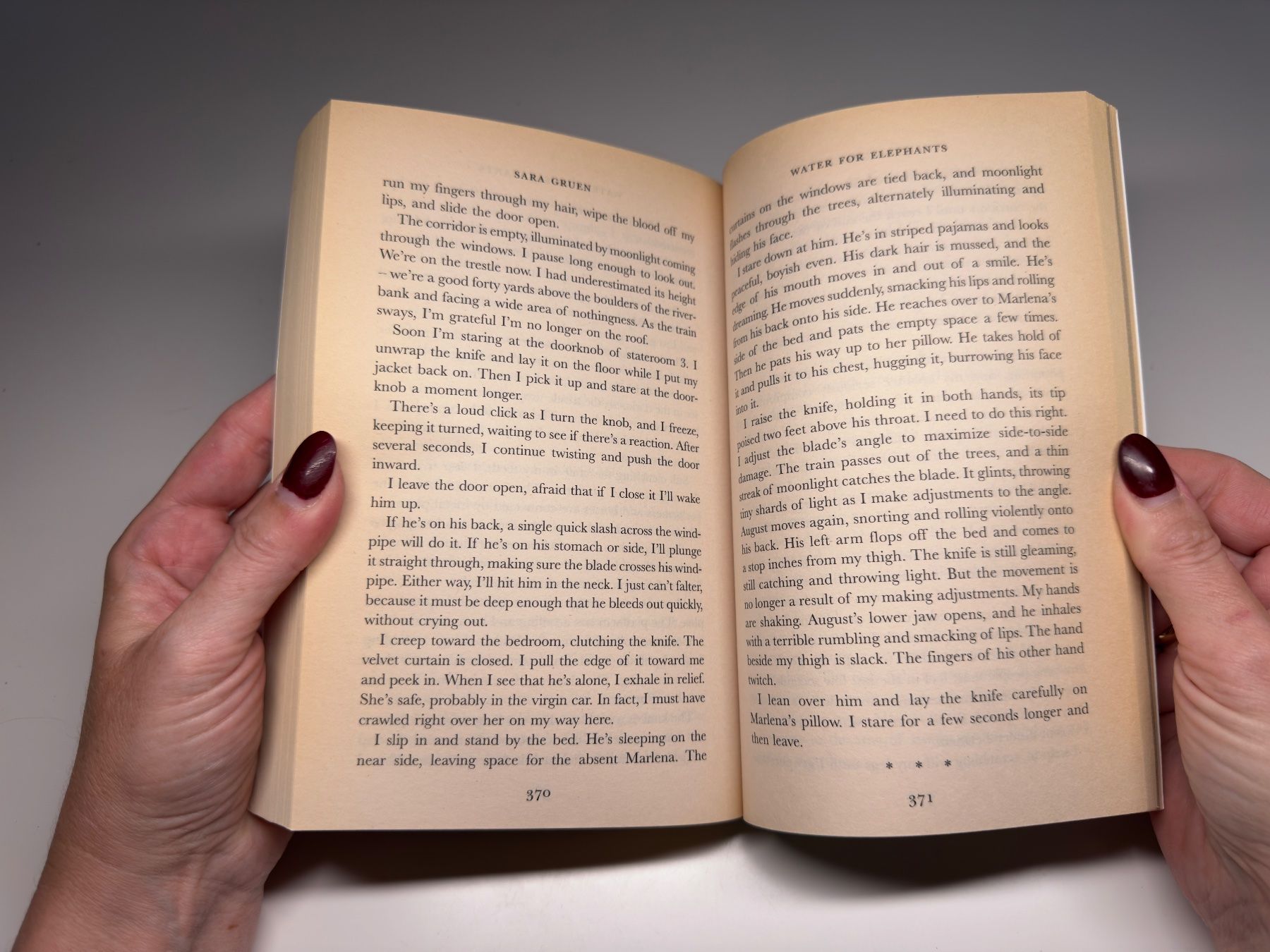 Bücher: NOVEL: Sara Gruen, Water for elephants – Gebraucht aus Grosswangen von English_books 7
