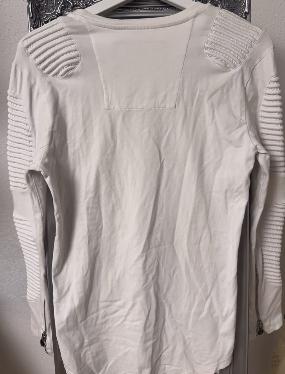 Philipp Plein Pullover & Sweatshirts: Philipp Plein Langarmshirt weiss Gr.S – Gebraucht aus Tenniken von chr_s9rk 5