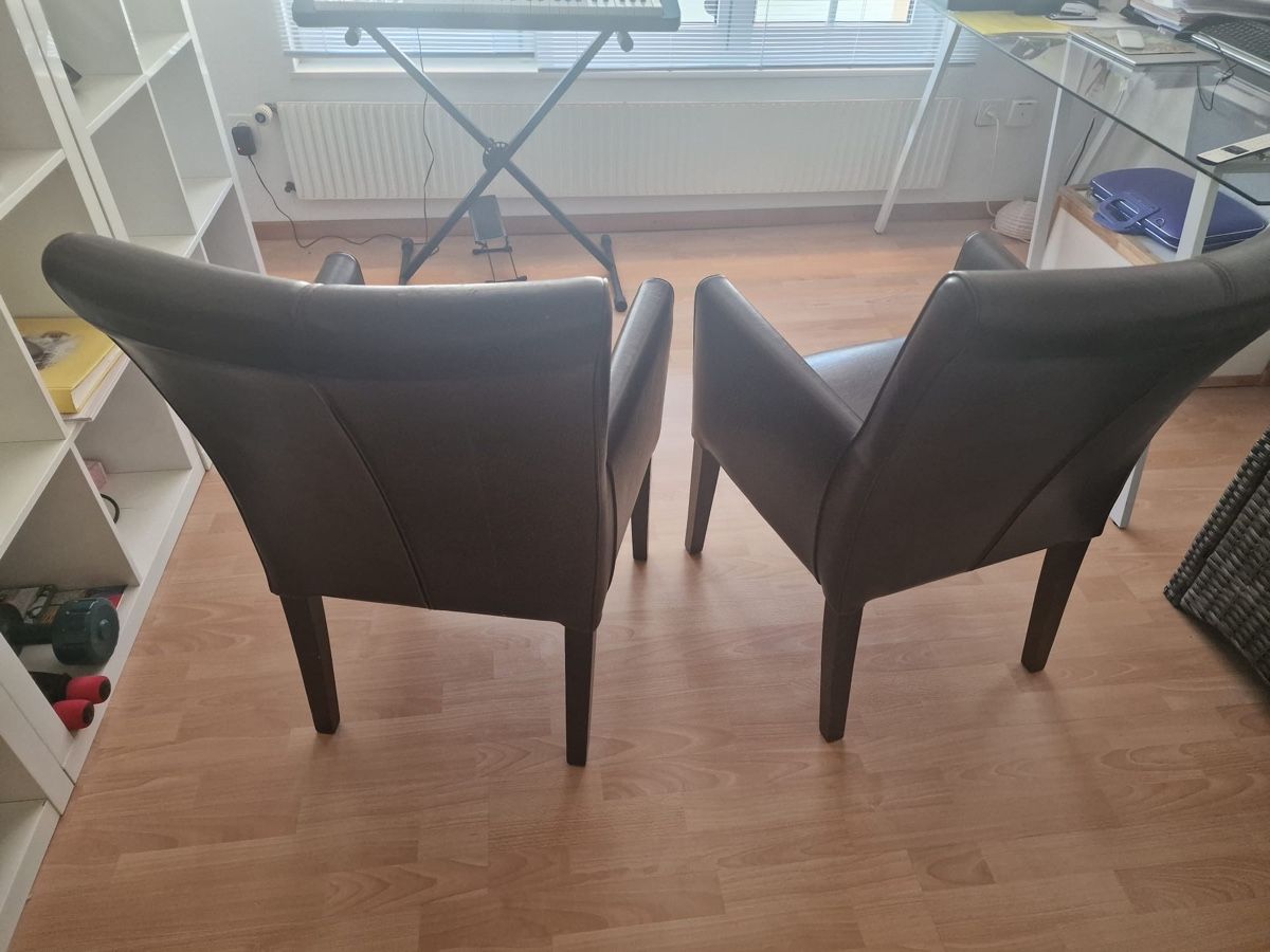 Sedie: Sessel braun Kunstleder – Usato da Bern venduto da howi72 2