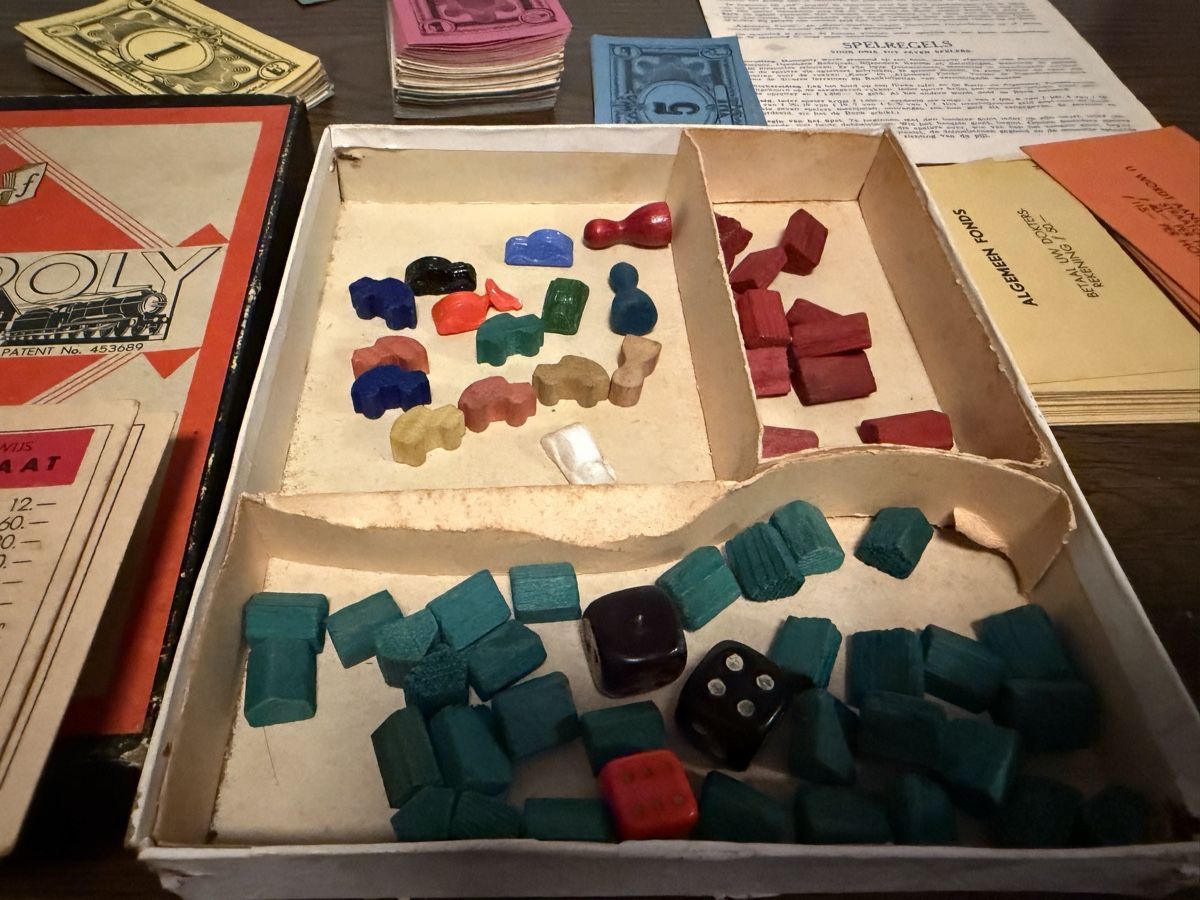 Parker Giochi: Vintage small Monopoly Board Game – Usato da BADEN venduto da Sprinz 3