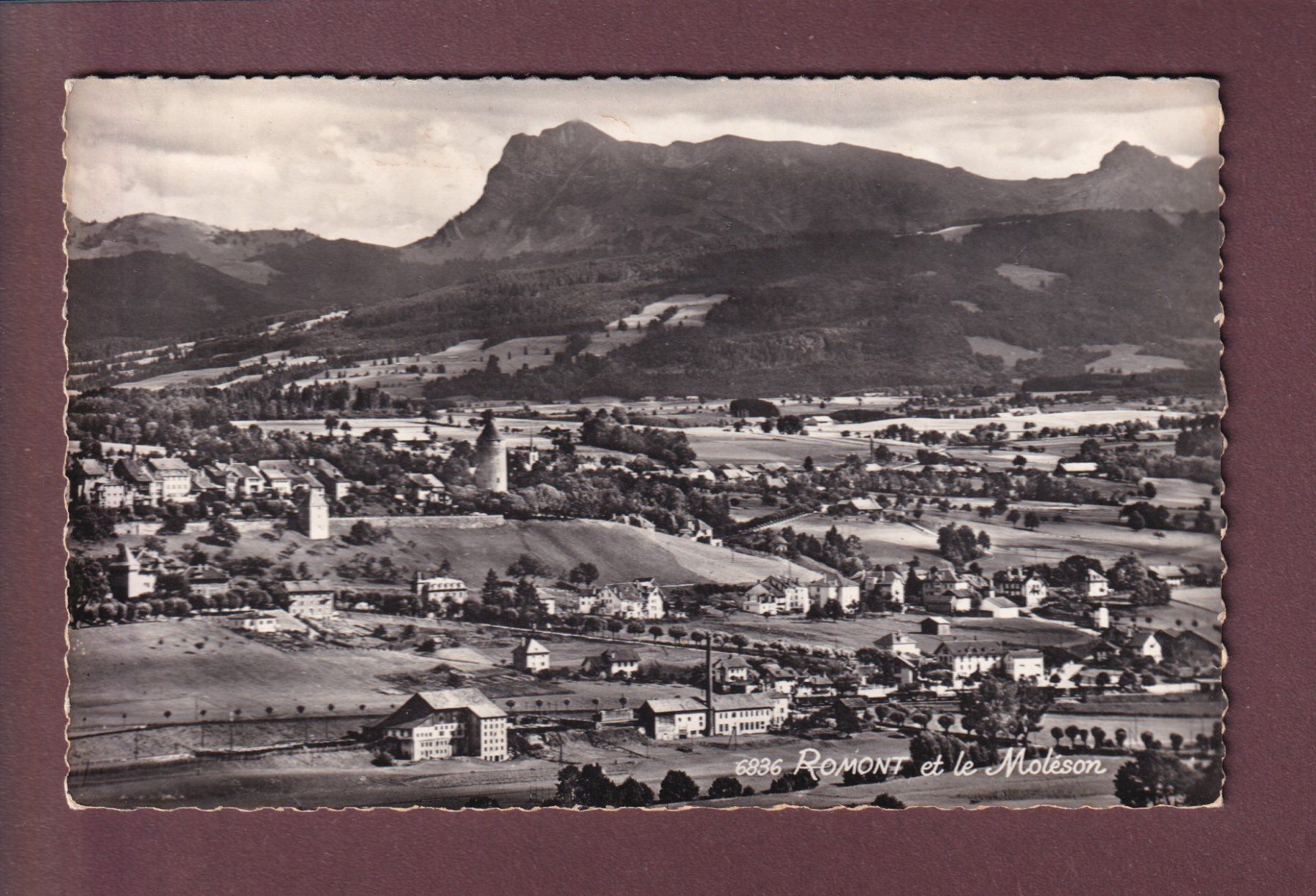 Cartoline postali: ROMONT - Moléson - 1963 – Usato da Pully venduto da nicecards