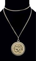 750er(18k) Goldkette mit 20.-VRENELI (21,6k)Gold aus 1915