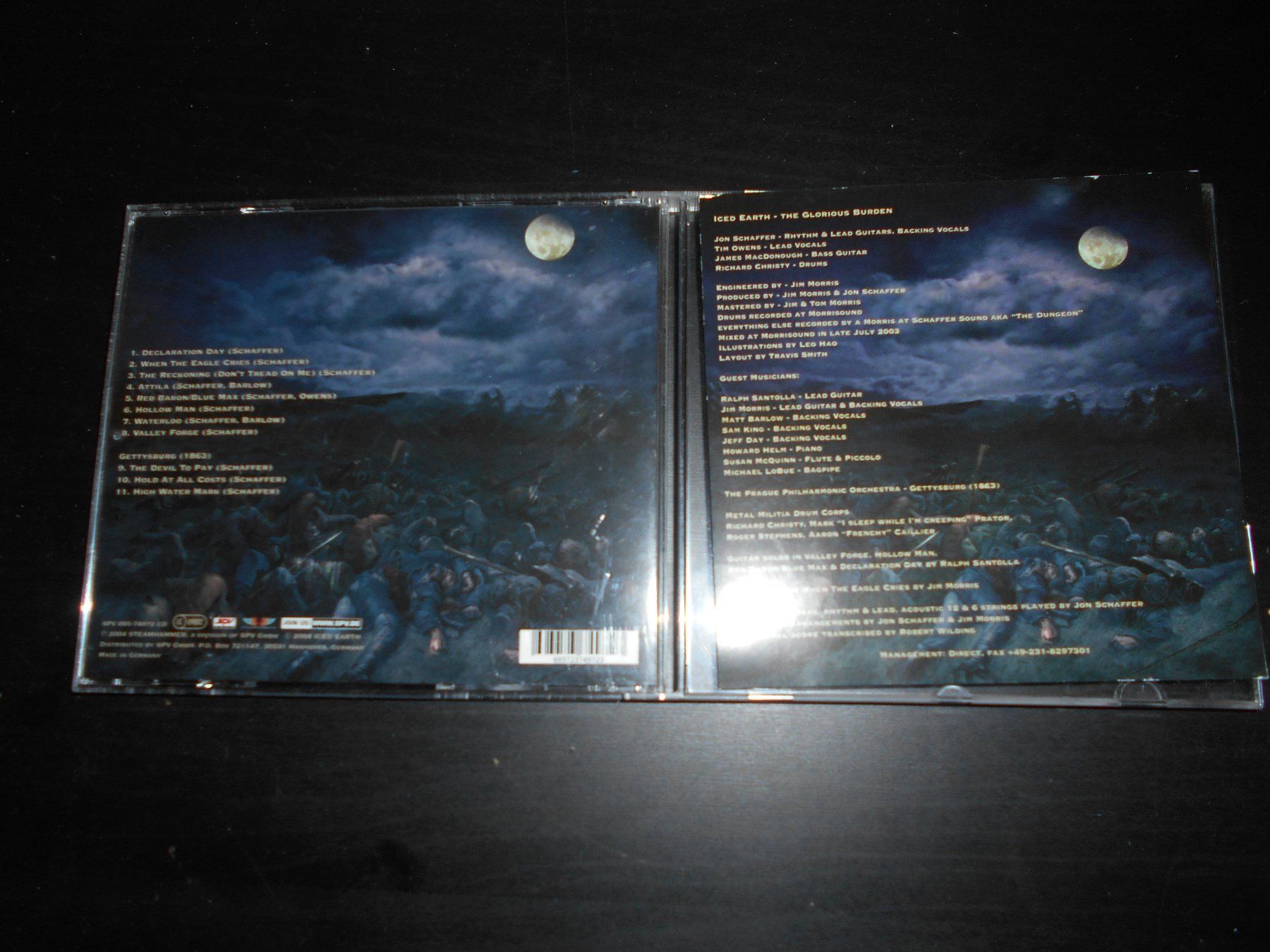 CD: Iced Earth – The Glorious Burden / 2004 – Usato da Aarberg venduto da witchhunter01 1