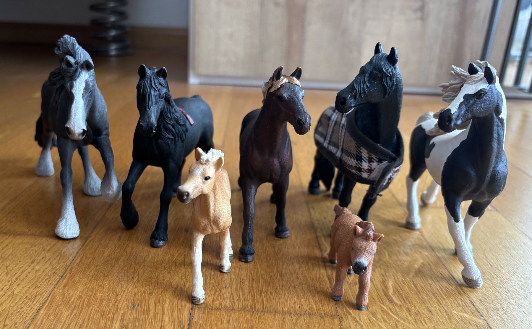 Schleich Giocattoli: Schleich Pferde 7 Stück – Usato da Biel-Benken BL venduto da Bergerr