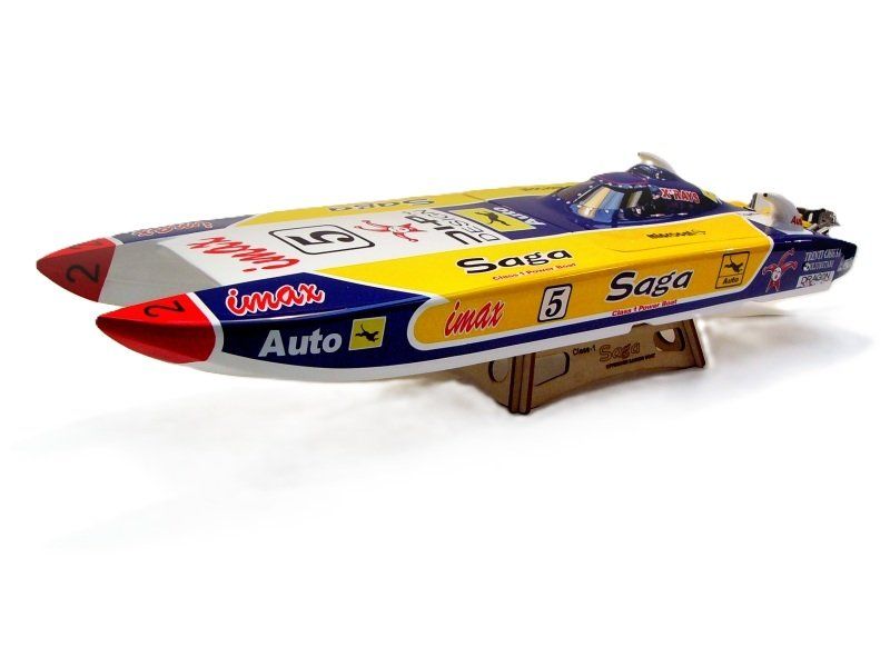 Modellbausätze & Standmodelle: Dragon Hobby Saga 650EP Racing Boat – Gebraucht aus Basel von Aletschhorn