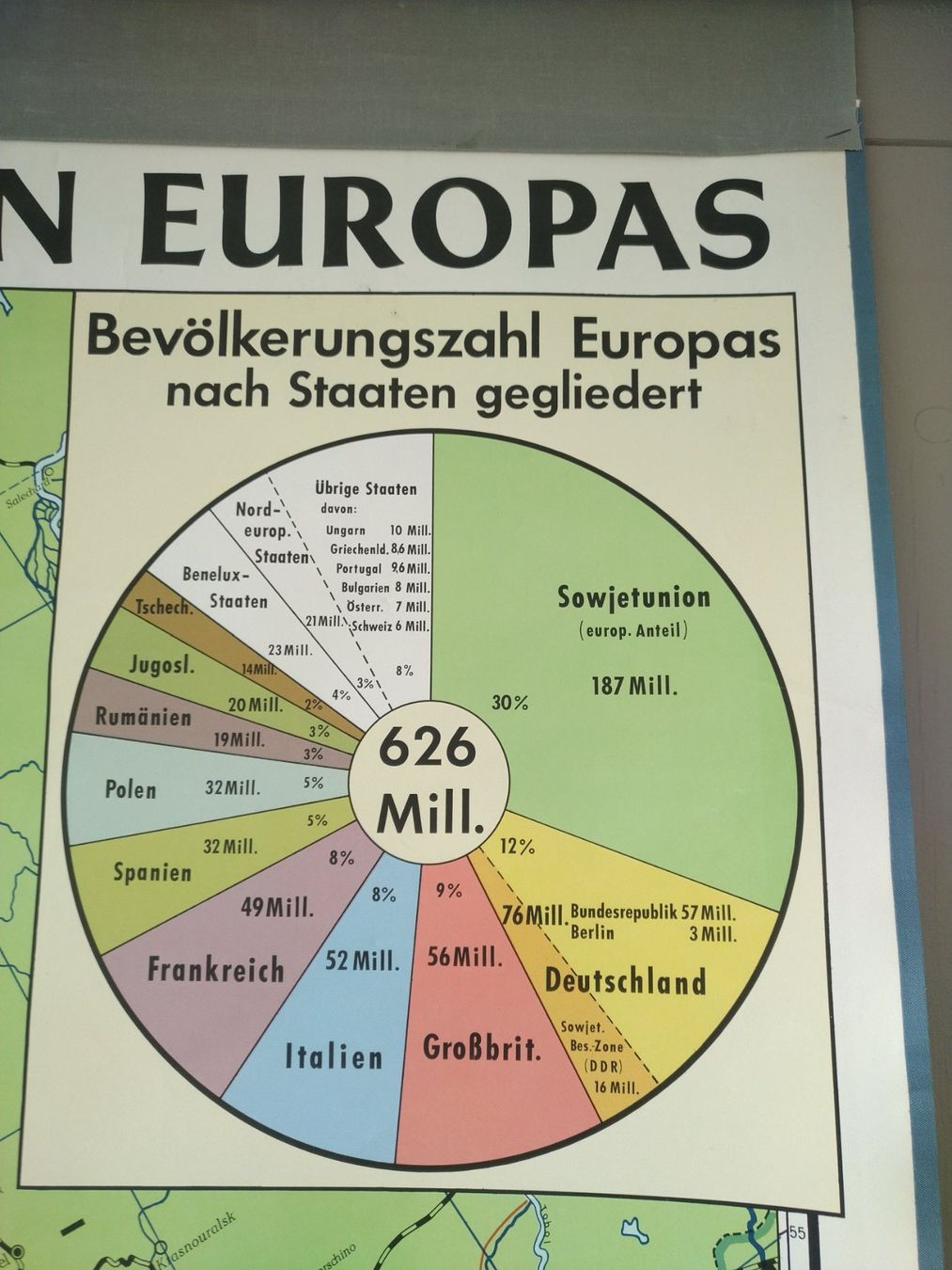 Landkarten & Atlanten: Rollkarte Europa Politisch – Gebraucht aus Bern von TimonBimon 1