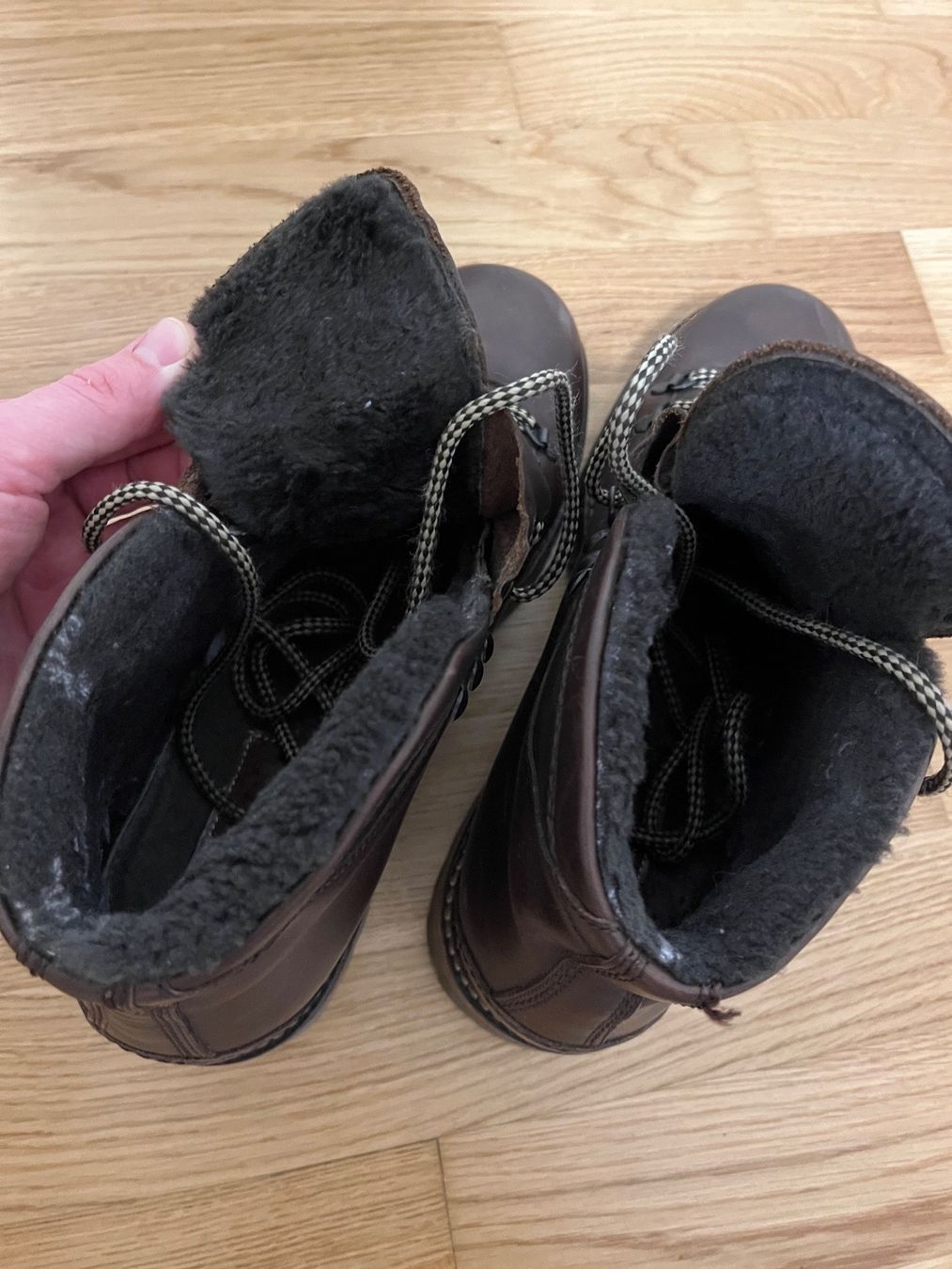 Scarpe da uomo: Antonio Maurizi Leder Winterschuhe HINGUCKER – Usato da Recherswil venduto da Noname1 1