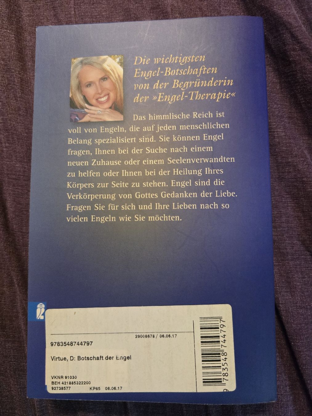 Libri: Buch Botschaft der Engel von Doreen Virtue  – Nuovo (secondo la descrizione) da Läufelfingen venduto da esworld 1