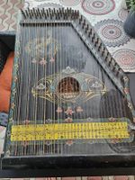 Mandolinen-Zither "The Mandoline Harp" schwarz mit Notenband