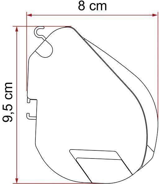 Fiamma Tende da sole: Fiamma F35 Pro 270 Markise titanium – Nuovo e nell'imballaggio originale da Bottighofen venduto da zaap 4
