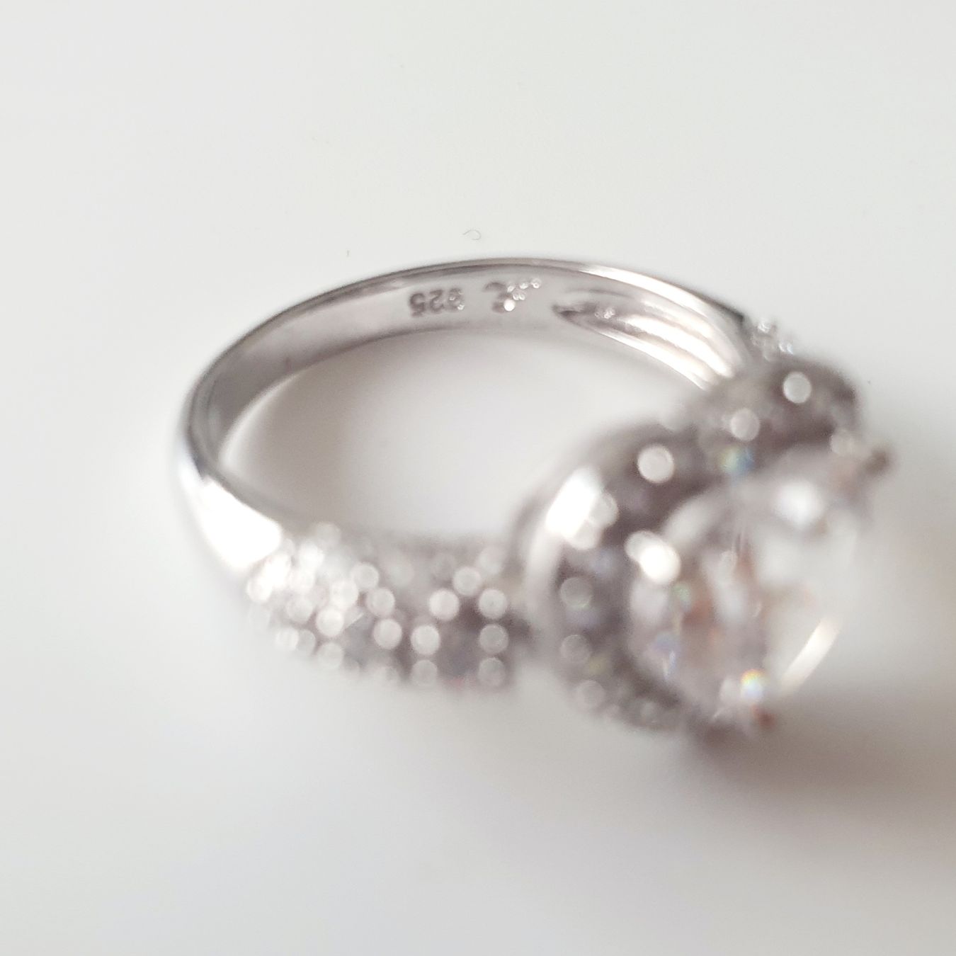Ringe: Funkelnder Herz-Ring, 925 Silber, Grösse 17.1 mm – Gebraucht aus Kreuzlingen von Wunderkiste123 6