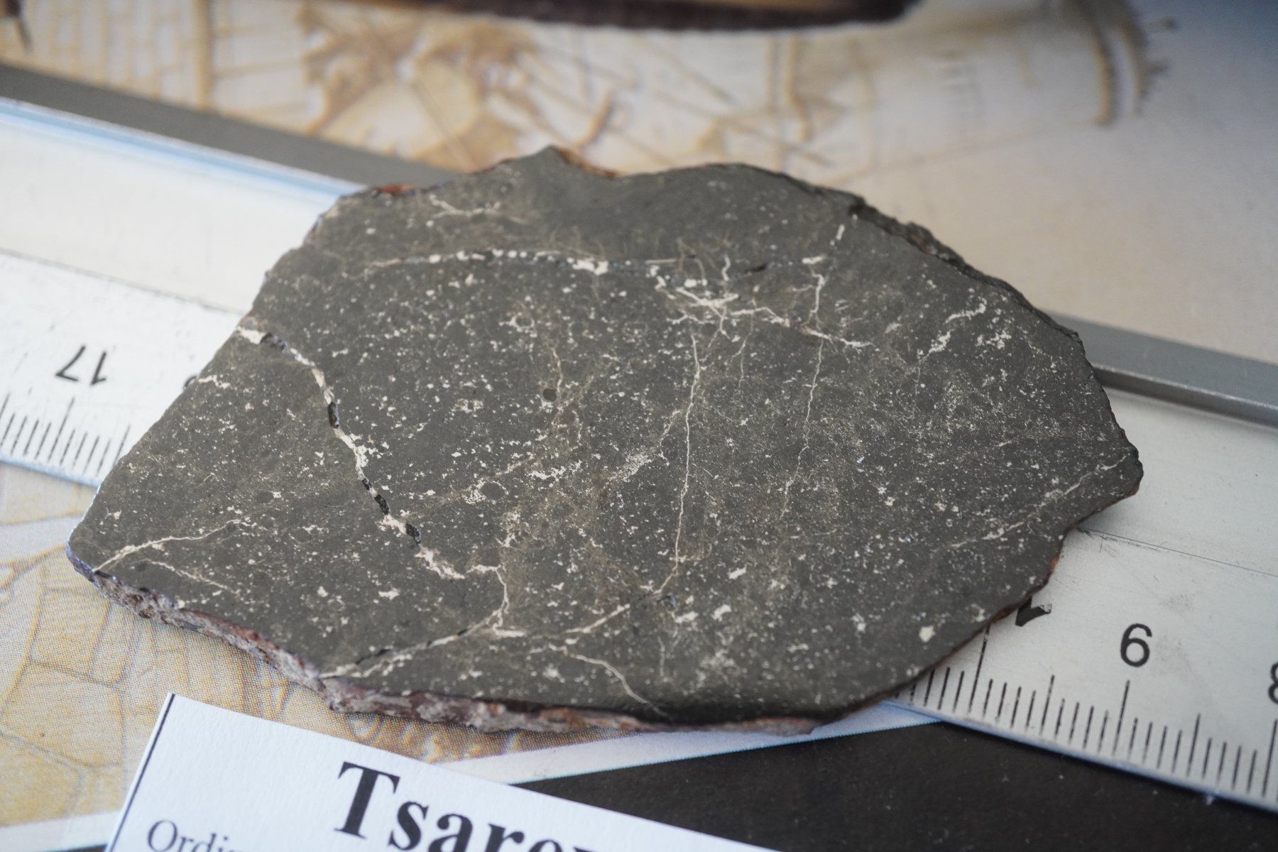 Mineralien & Heilsteine: Tsarev Meteoriten  32g    Scheibe – Neu und originalverpackt aus Eschenbach SG von topstone 2