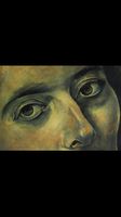 Expressionistisches Gemälde. Portrait