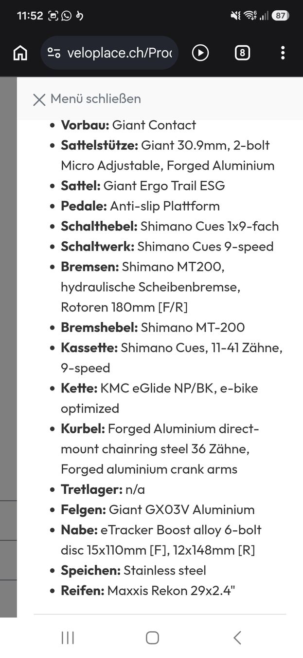 Giant Velos: Giant Talon E+ L NEU – Neu und originalverpackt aus Eigenthal von pau_w7h2 2