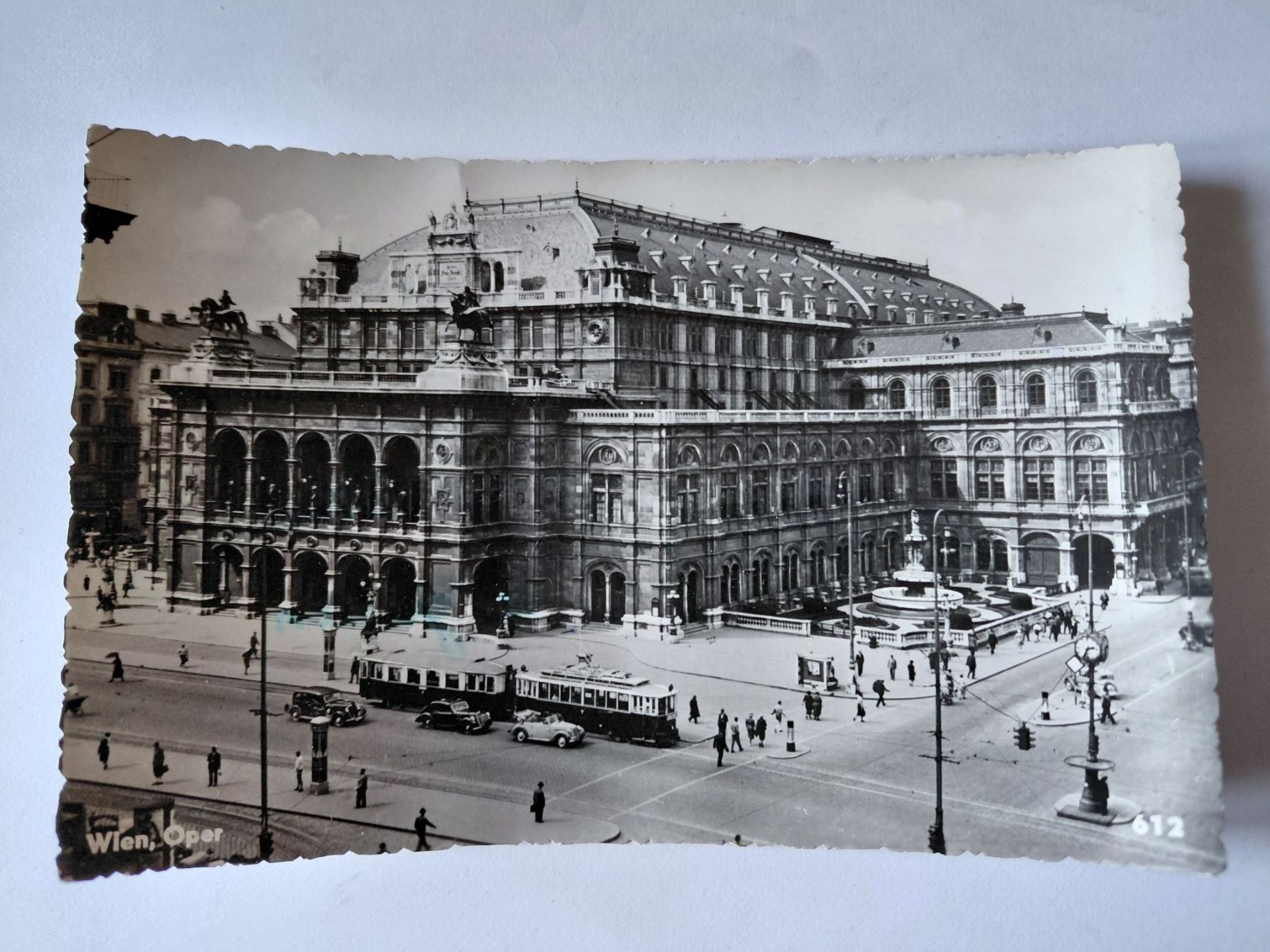 Cartoline postali: Alte Ansichtskarte Wien, Oper – Usato da Wattwil venduto da yburgler