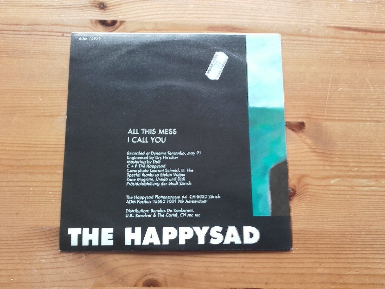 Dischi in vinile: The Happysad "All this mess" CH 45 1991 – Usato da Sempach venduto da Allmusic 1