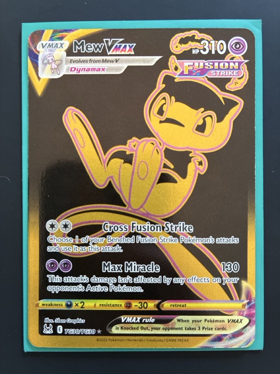 Pokémon Cartes à collectionner: Pokémon Mew VMAX Fusion Strike  – D'occasion à Oberägeri par Fuhrms12345
