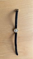 Elegante Vintage Damenuhr mit Lederarmband zu verkaufen!