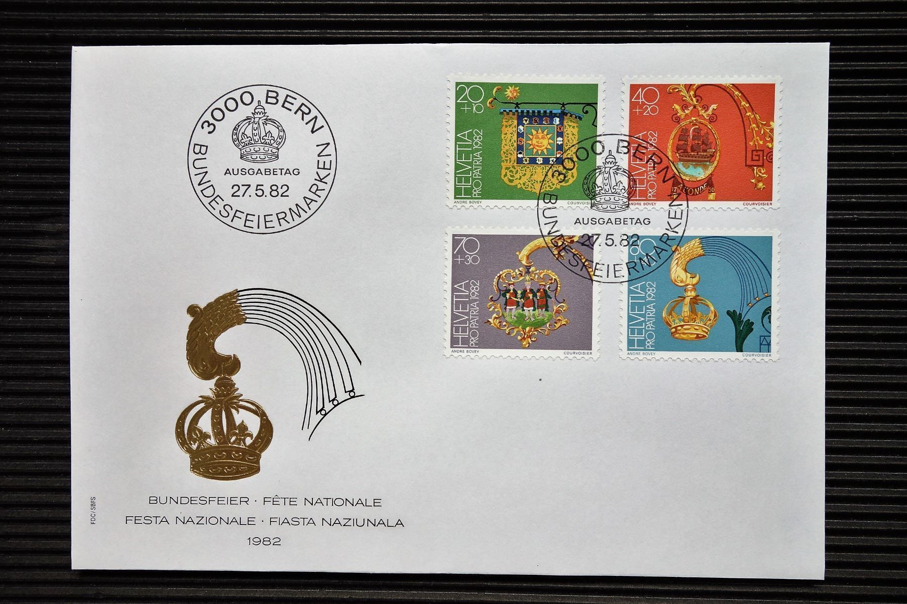 Tous les timbres: 1982 FDC Wirtshausschilder I – Neuf (Voir description) à Mettmenstetten par Sutasso