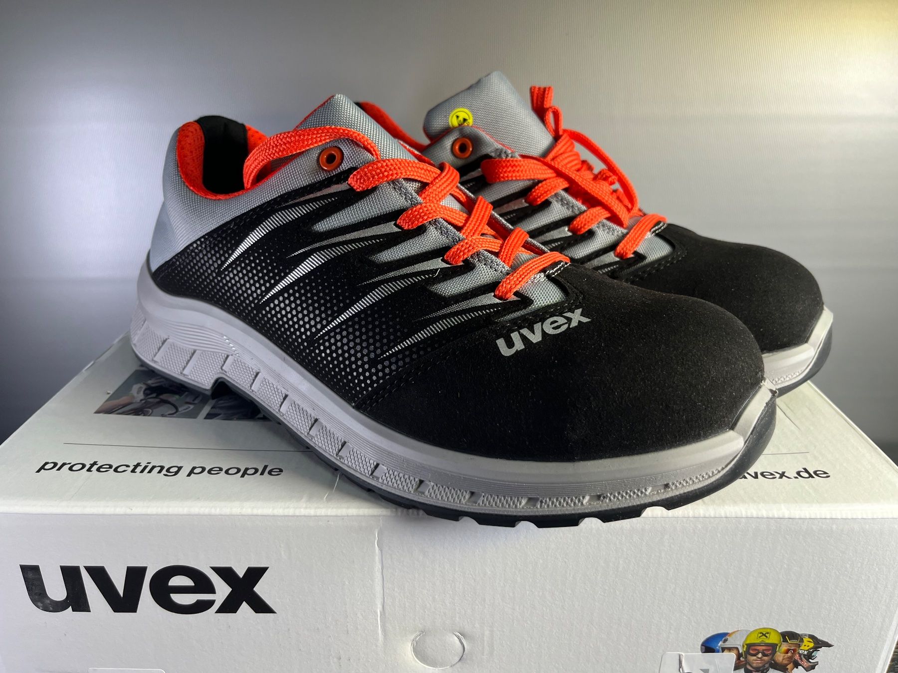 Uvex Scarpe da uomo: Uvex Safety 2 Arbeitsschuhe, Trend S2, Gr. 41 – Nuovo e nell'imballaggio originale da Tafers venduto da JP911
