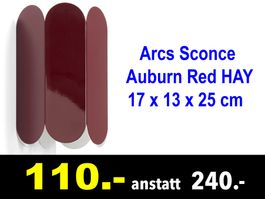 🔴  Wandleuchte ARCS WALL 17 x 13 x 25 cm SCONCE /304Z