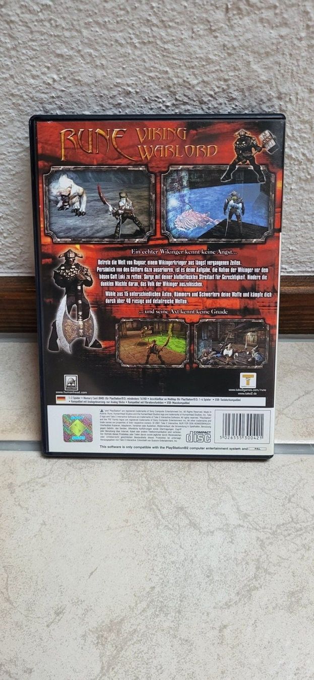 Sony Giochi: PS2 - Rune Viking Warlord – Usato da Münsingen venduto da Heroism2010 1