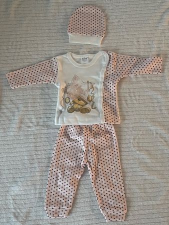 Babyset 3 Teilig Gr. 56-62 (0-3Mt)