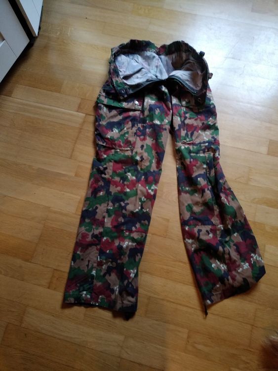 Militärstil Desert Storm Dreifarbig Tarnfarbene Kampfhose Größe 30