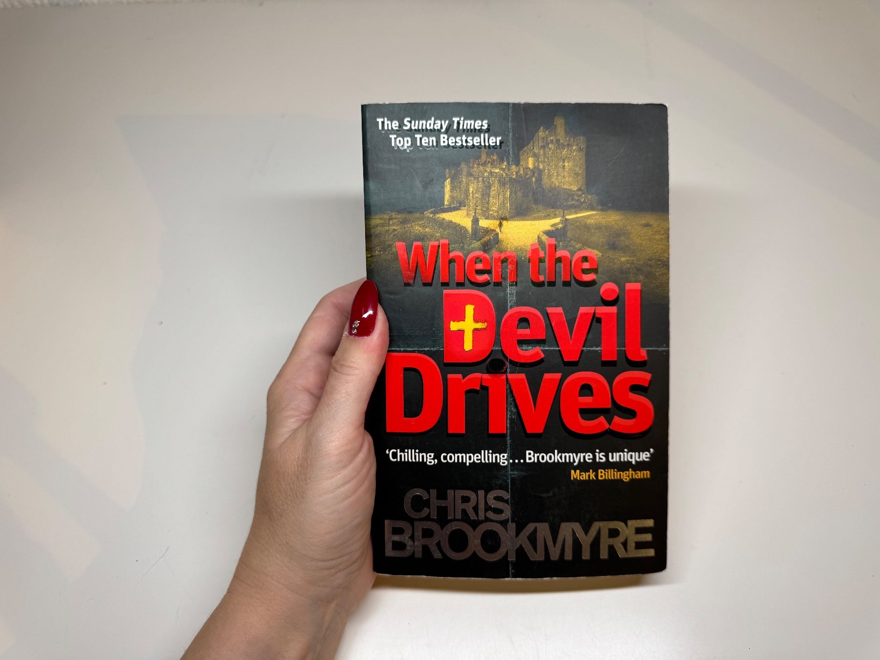 Libri: NOVEL: Chris Brookmyre, When the Devil Drives – Usato da Grosswangen venduto da English_books