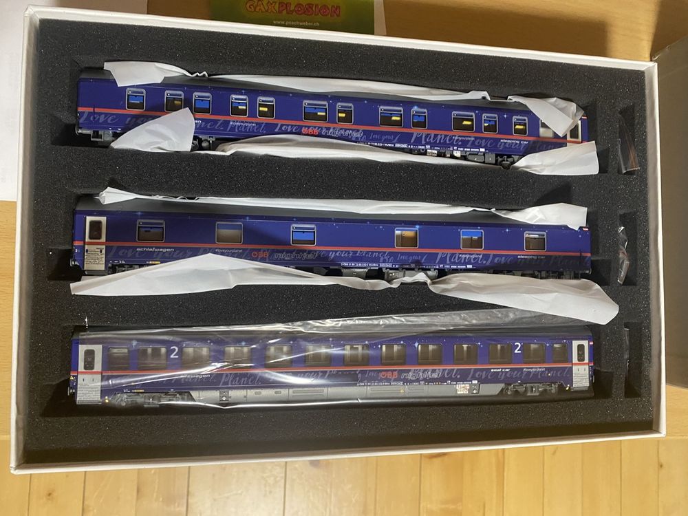 Wagon-Lit LS Models Exclusive ÖBB WLABmz 97001-1 - Échelle 1/87 HO - Neuf