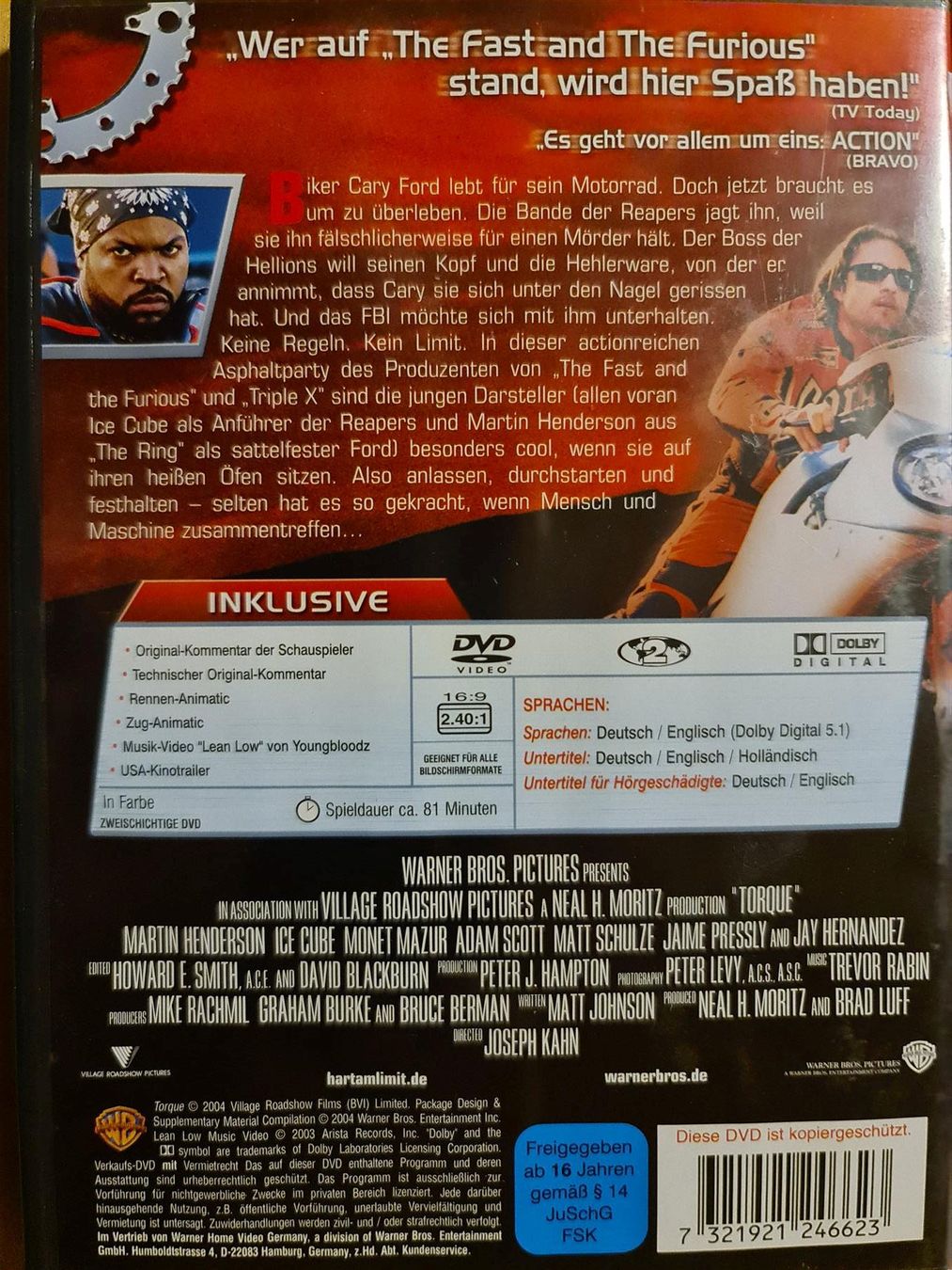 Tutti i DVDs: Hart am Limit – Usato da Dintikon venduto da Vexi 1