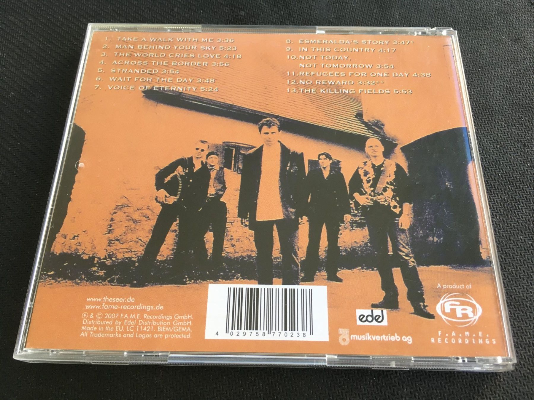 CDs: The Sheer - Across the Border -CD- – Gebraucht aus St.Gallen von MedienJoe 2