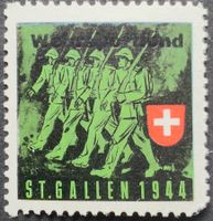 St. Gallen 1944, Aufdr, 2.WK, Wi AM 70