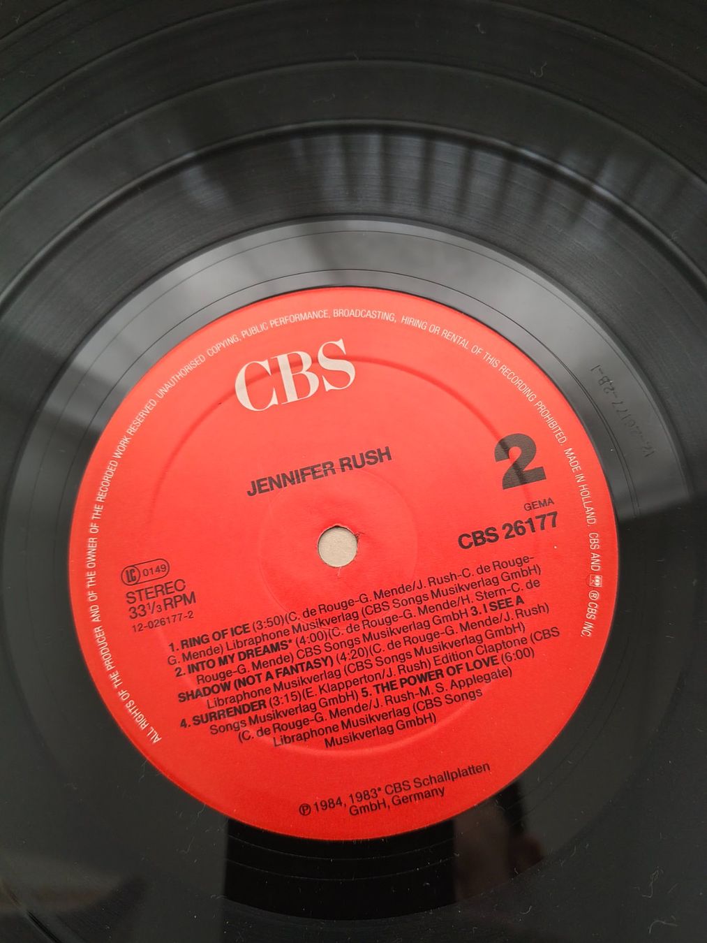 Dischi in vinile: LP "Jennifer Rush" – Usato da Binningen venduto da mar_2jlr 9