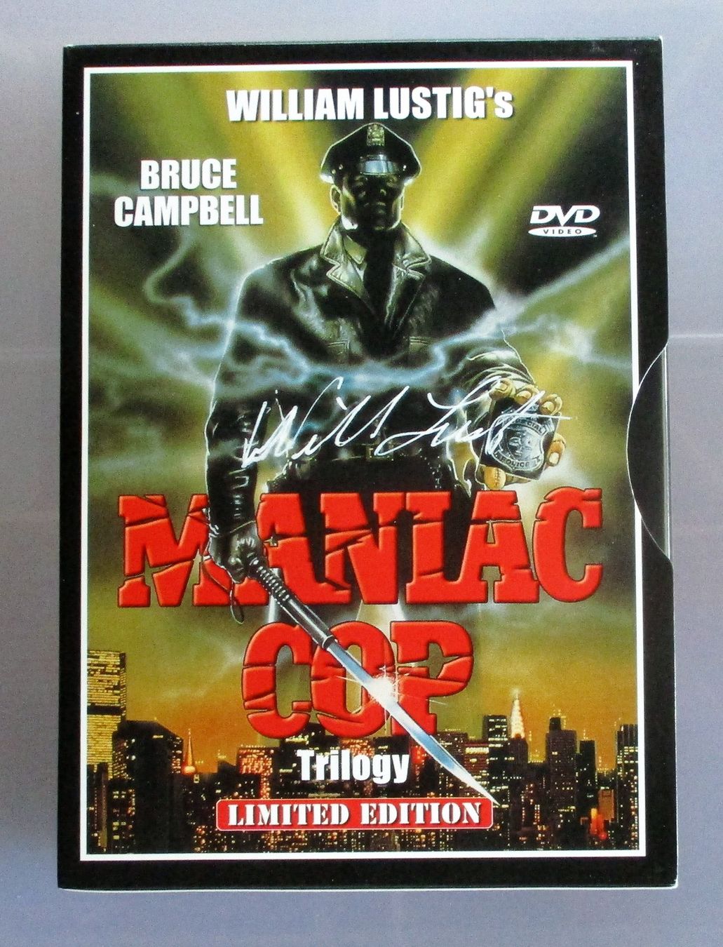 Tutti i DVDs: MANIAC COP TRILOGY - William Lustig 3-DVD Box – Usato da Wattwil venduto da Muriel10