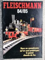 Catalogue Fleischmann, 1984/85, HO, N-piccolo, en français