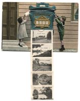 Leporello-AK Uelzen, Briefkasten, Gudess