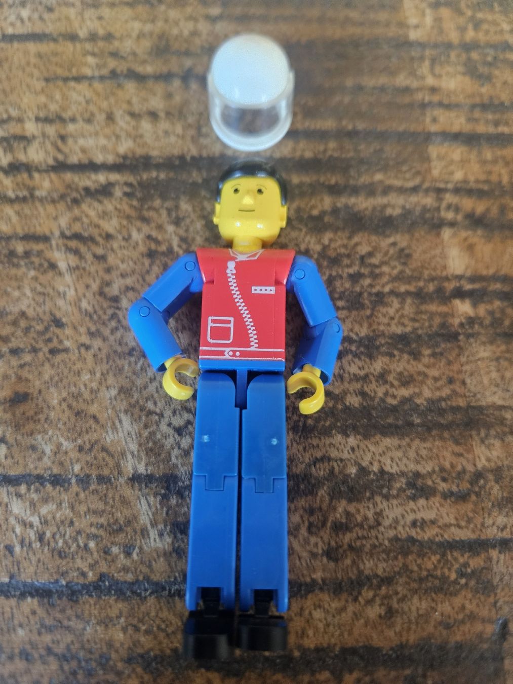 Lego Baukästen: lego figurine tech040a Technic Figure Blue Legs,  – Gebraucht aus Confignon von Ecrofigs 1