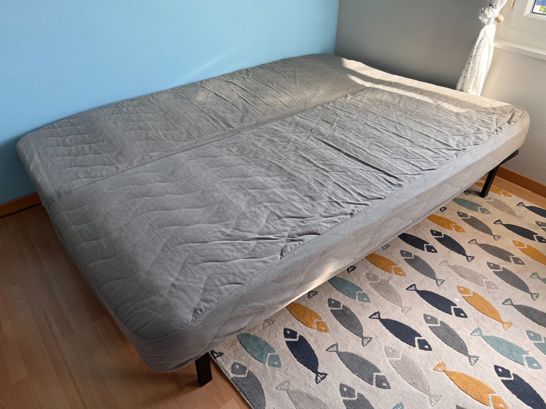 Ikea Divani: Canapé lit gris bon état – Usato da Mont-sur-Rolle venduto da ani_58ft 1
